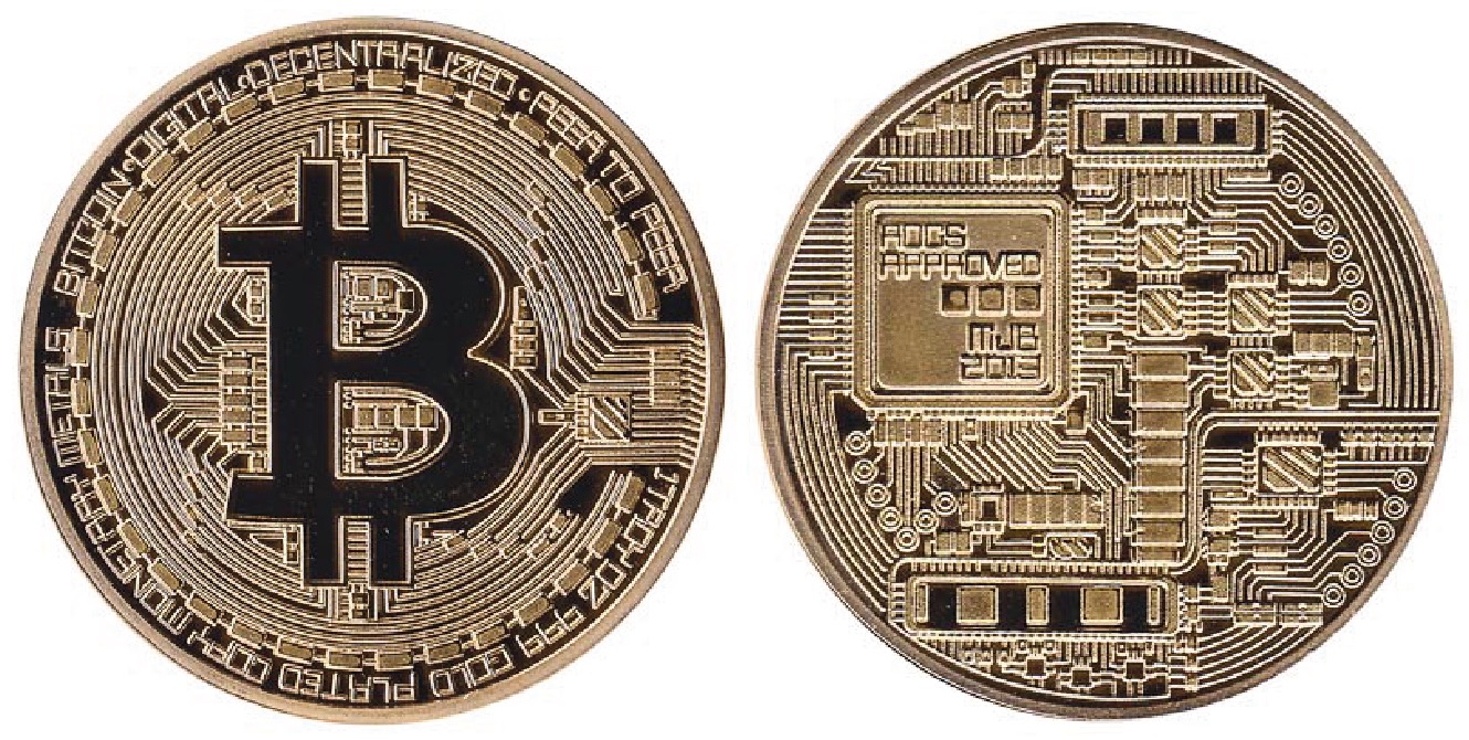 How much is one physical bitcoin worth