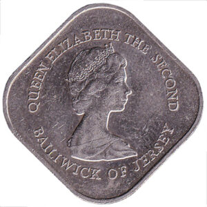 1 Jersey Pound coin (square) - Exchange yours for cash today