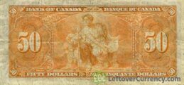 50 Canadian Dollars banknote (Frontier Series) - Exchange yours today