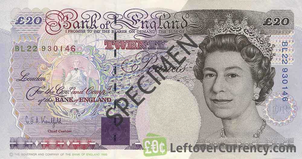 1000 british pound note