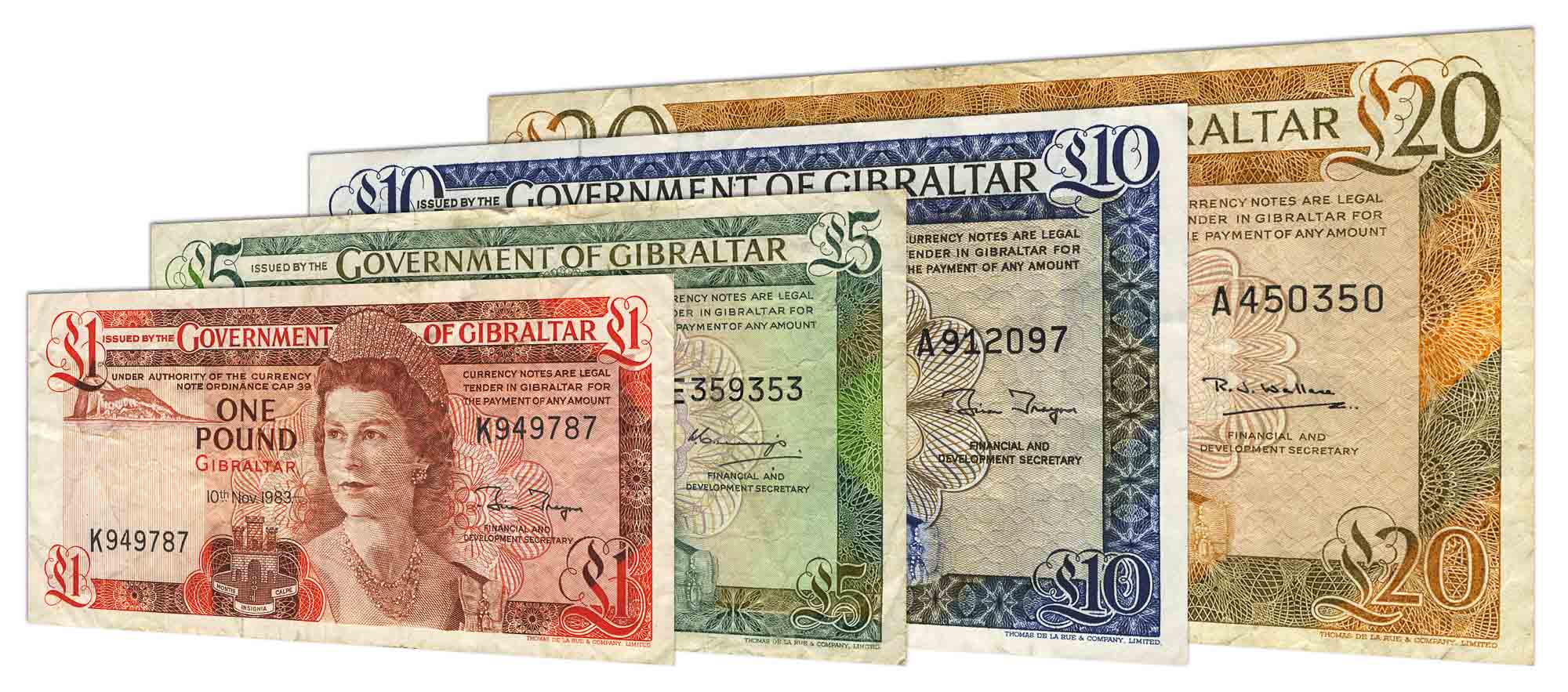 Exchange Gibraltar Pounds In 3 Easy Steps Leftover Currency   Withdrawn Gibraltar Pound Banknotes 