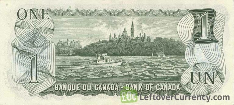 1 Canadian Dollar series 1974 Scenes of Canada - exchange yours