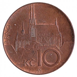 10 Czech Koruna coin - Exchange yours for cash today