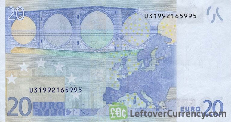 Euros Banknote First Series Exchange Yours For Cash Today