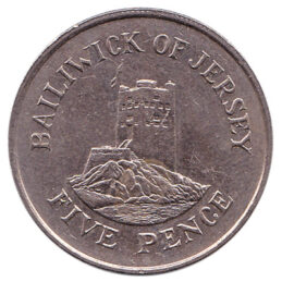 Bailiwick of jersey 5p hot sale 1998