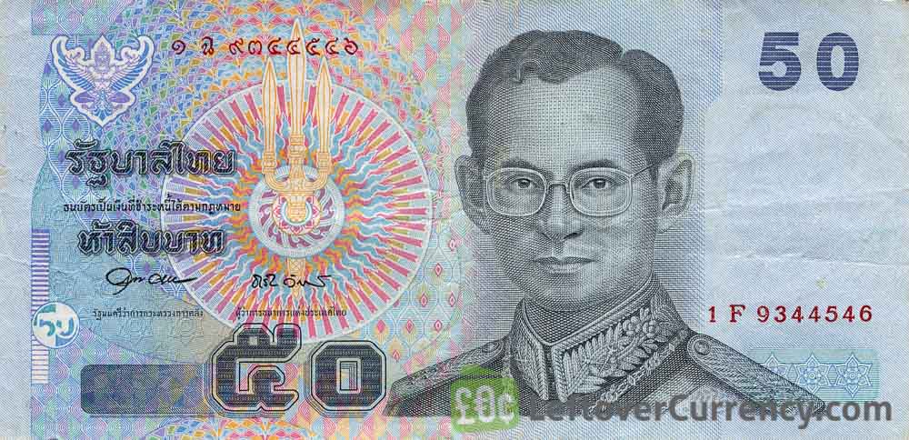 Circulated Banknotes Thai H Details About 50 X 5 Baht Thailand Banknote 