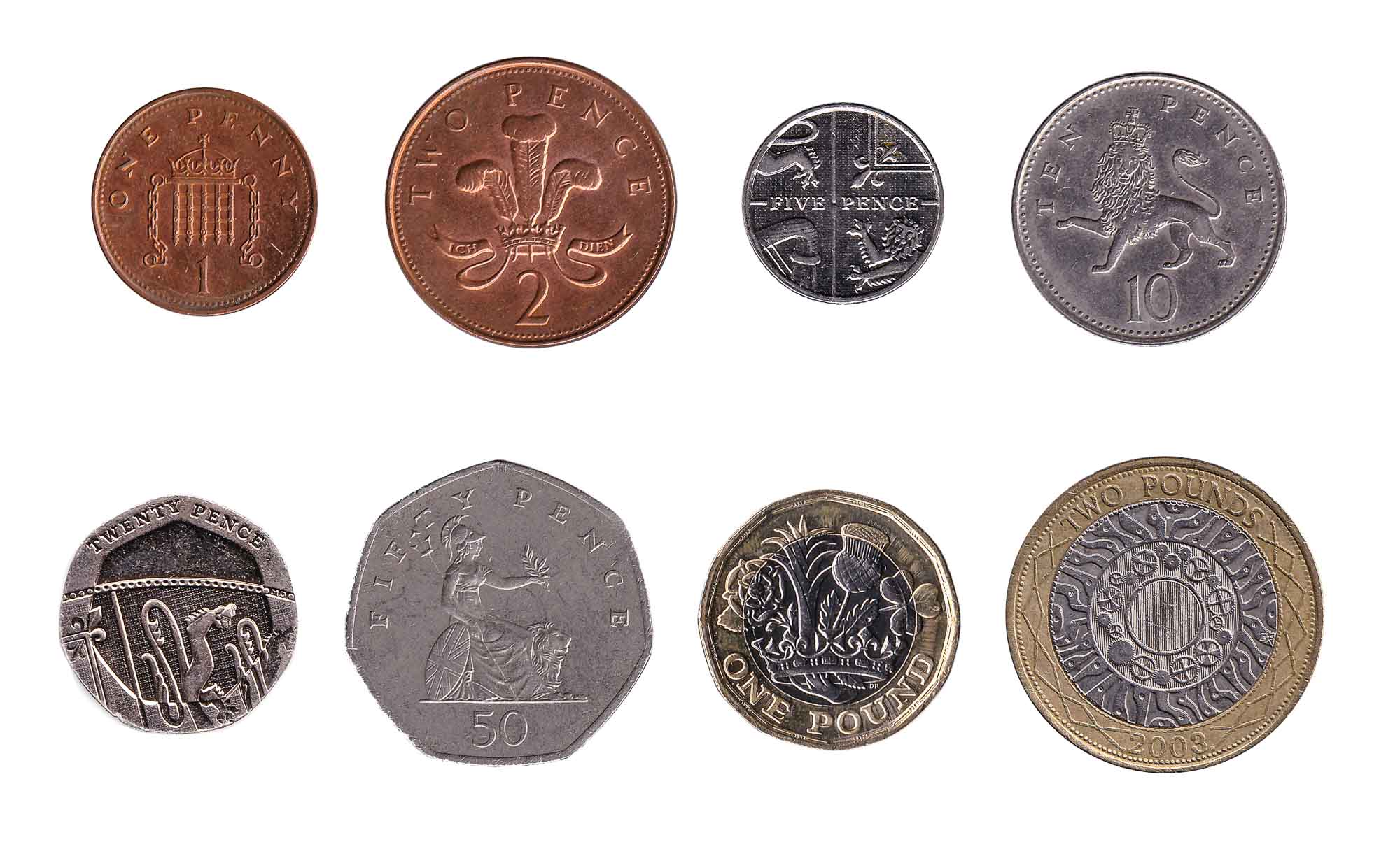 фунт стерлингов фото монеты