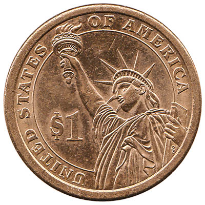 Liberty dollar coin 2002