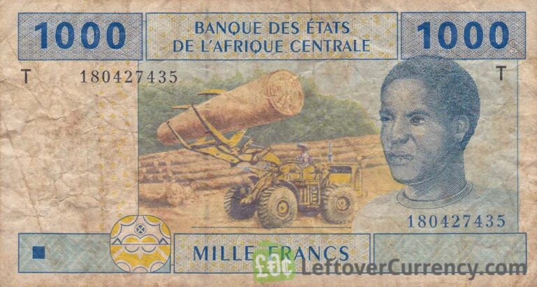 1000 Francs Banknote Central African CFA Exchange Yours Today   1000 Francs Banknote Central African Cfa Obverse 1 768x410 