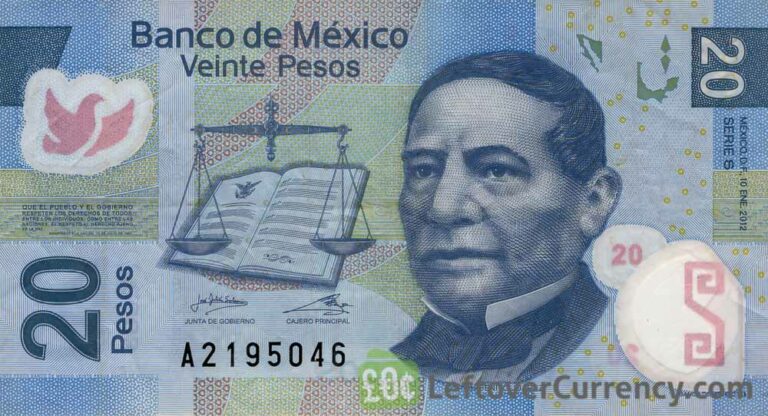 current Mexican Peso banknotes - Exchange yours now