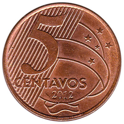 Brazil 5 Centavos coin - Exchange yours for cash today