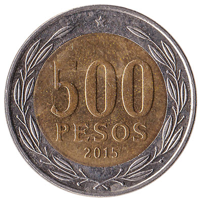 500 Chilean Pesos coin - Exchange yours for cash today