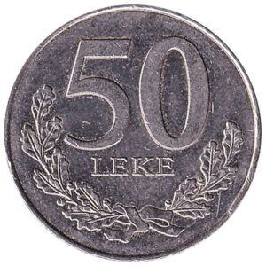 50 Albanian Leke coin - Exchange yours for cash today