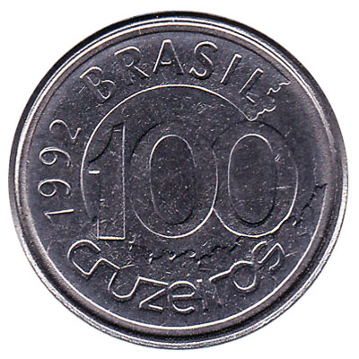 100 Cruzeiros coin Brazil - Exchange yours for cash today