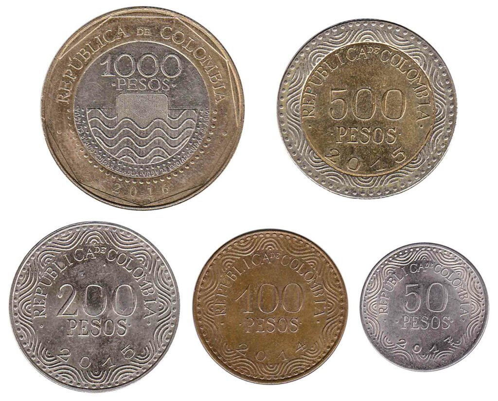 exchange colombian pesos