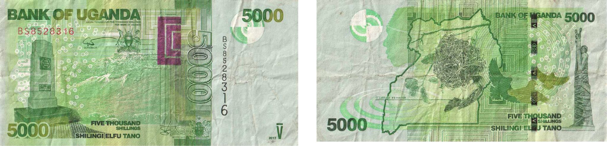 Leftover Currency Ugandan Shillings Currency Overview   5000 Ugandan Shilling 2048x492 