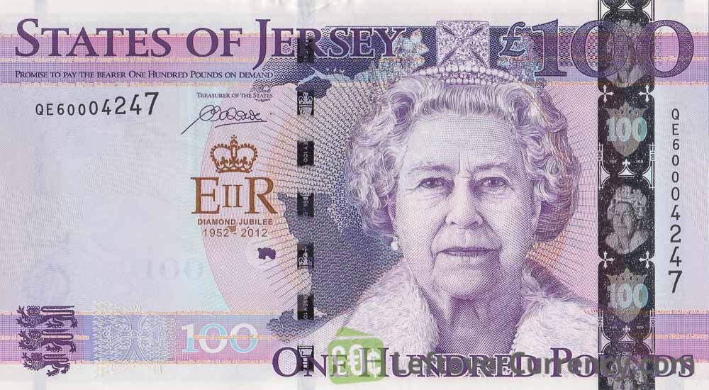 the states of jersey one pound note